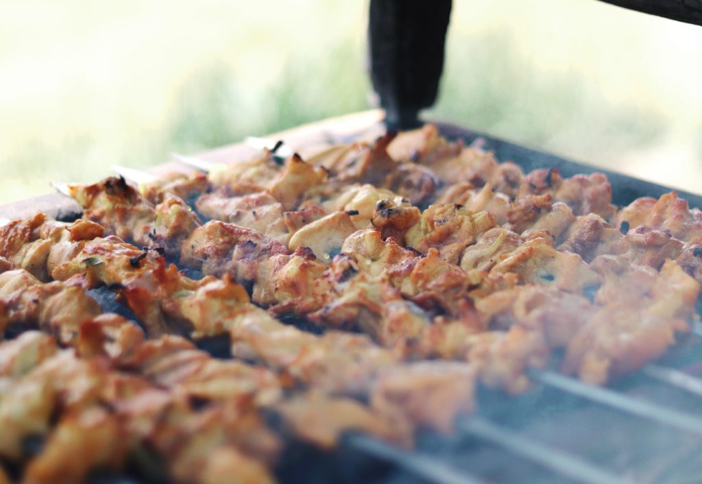 Joojeh kebab is a delicious dish for traveling in the north of Iran