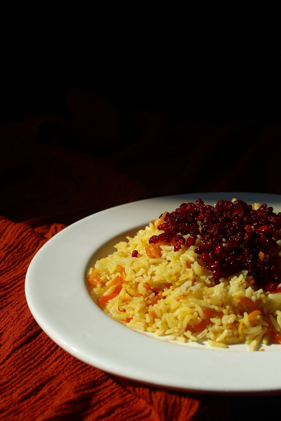 Iranian pilaf is the perfect rice